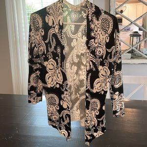 Cach’e 3/4 Length Sleeve Cardigan